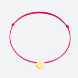 BRACELET PERSONNALISÉ UNE MÉDAILLE (9mm) - La Môme Bijou - Cordon SAINT VALENTIN