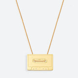 COLLIER PERSONNALISÉ AVEC UNE CASSETTE - La Môme Bijou - COLPERSO LTMP