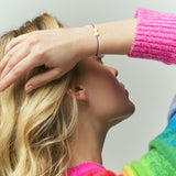 BRACELET PERSONNALISÉ - DEUX MÉDAILLES - La Môme Bijou - 8mm Multi