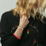 Bracelet "LIVE WHAT YOU LOVE" - La Môme Bijou - bracelet Gold Plated rose gold plated Silver 925 sizable