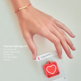 BRACELET PERSONNALISÉ "TAG MOI" - La Môme Bijou - Cordon