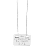 Collier "GO FASCINATE SOMEONE ELSE" - La Môme Bijou - collier length necklaces