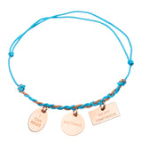 Bracelet "I CAN RESIST ANYTHING..." - La Môme Bijou - bracelet Gold Plated rose gold plated Silver 925 sizable