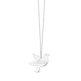 collier avec un oiseau de paradis - La Môme Bijou - argent 925 collier Gold Plated length Necklace plaqué or rose Silver 925