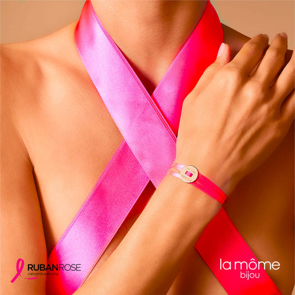 Brillez de solidarité en Octobre (Rose) avec notre bracelet WE ARE HEROSE