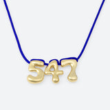 COLLIER AVEC TROIS NUMÉROS