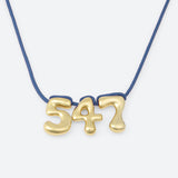 COLLIER AVEC TROIS NUMÉROS