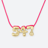 COLLIER AVEC TROIS NUMÉROS