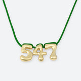 COLLIER AVEC TROIS NUMÉROS