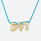 COLLIER AVEC TROIS NUMÉROS