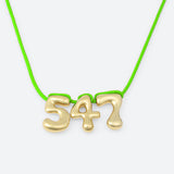 COLLIER AVEC TROIS NUMÉROS