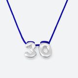 COLLIER AVEC DEUX NUMÉROS