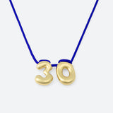 COLLIER AVEC DEUX NUMÉROS