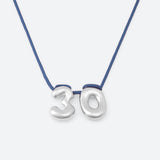 COLLIER AVEC DEUX NUMÉROS