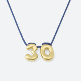 COLLIER AVEC DEUX NUMÉROS