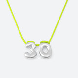 COLLIER AVEC DEUX NUMÉROS