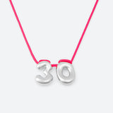 COLLIER AVEC DEUX NUMÉROS