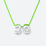 COLLIER AVEC DEUX NUMÉROS