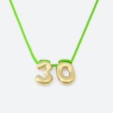 COLLIER AVEC DEUX NUMÉROS