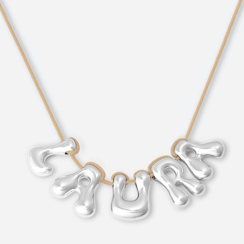 5 LETTER NECKLACE