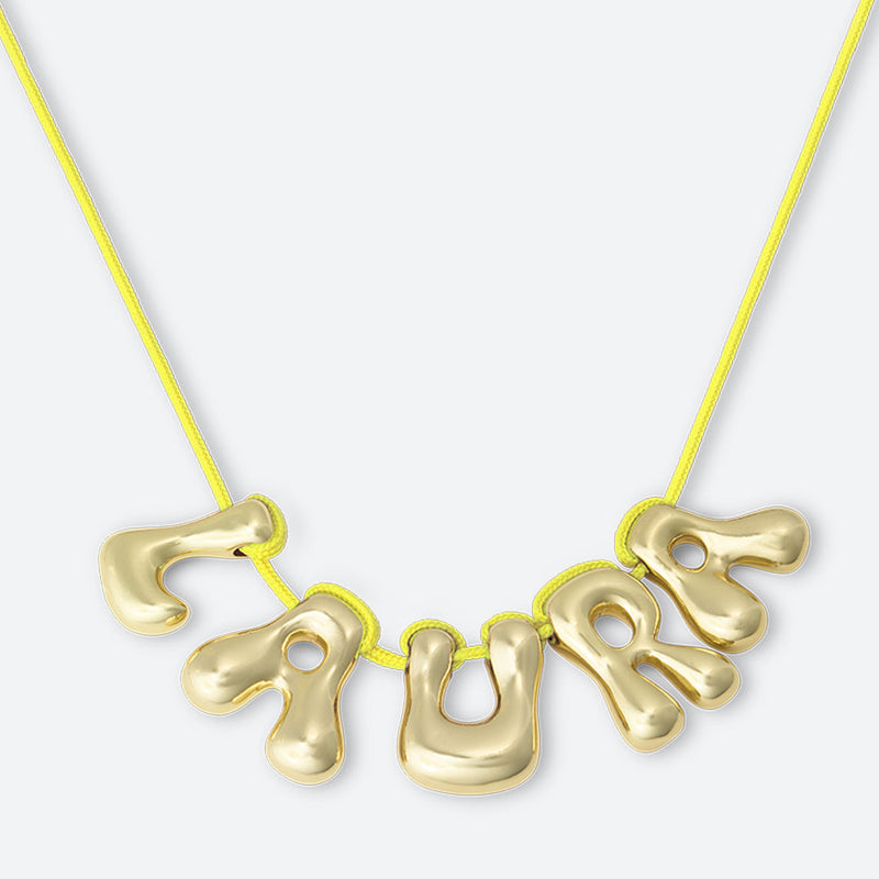 5 LETTER NECKLACE