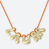 5 LETTER NECKLACE