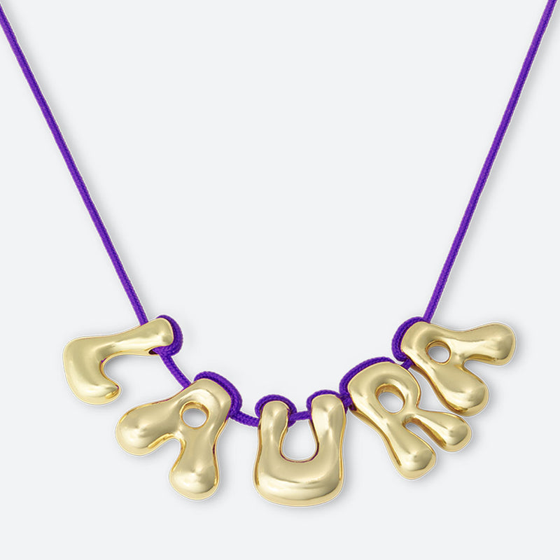 5 LETTER NECKLACE