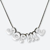 5 LETTER NECKLACE - GOLD OR SILVER PLATED