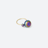 BAGUE BULLE DE NUIT "DUO" (2 MODÈLES)