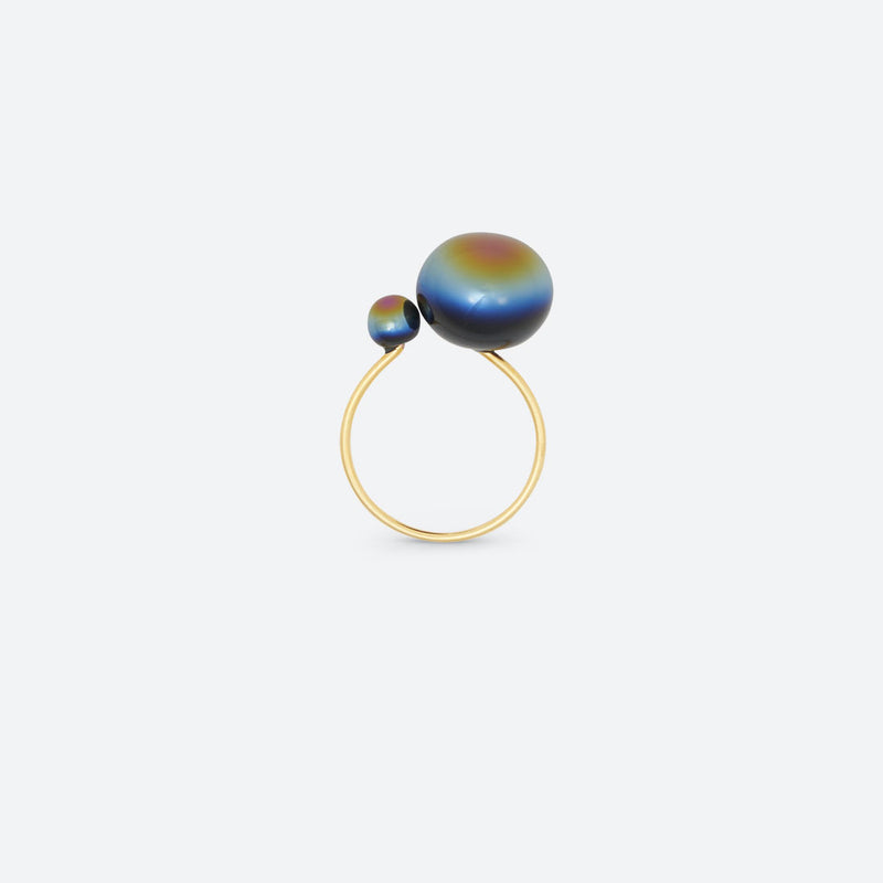 BAGUE BULLE DE NUIT "DUO" (2 MODÈLES)