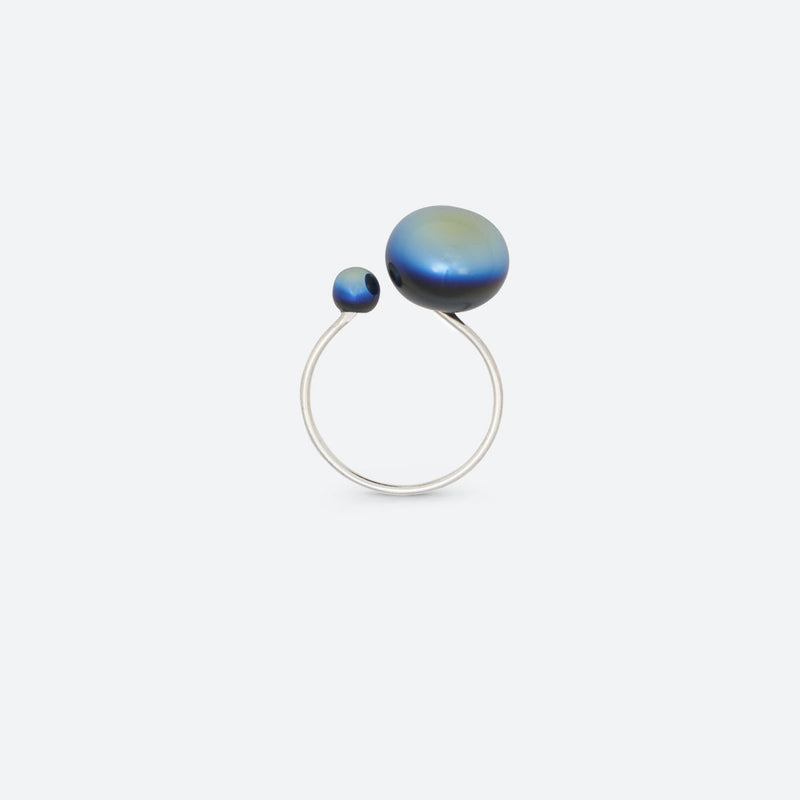 BAGUE BULLE DE NUIT "DUO" (2 MODÈLES)