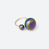 BAGUE BULLE DE NUIT "DUO" (2 MODÈLES)