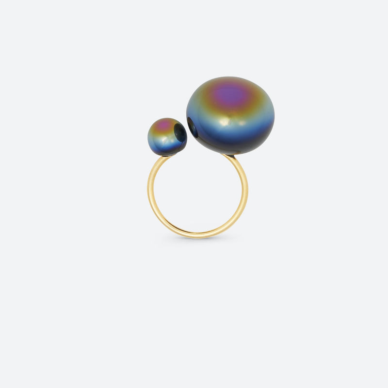 BAGUE BULLE DE NUIT "DUO" (2 MODÈLES)