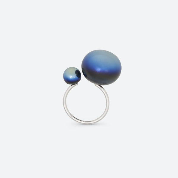 BAGUE BULLE DE NUIT "DUO" (2 MODÈLES)