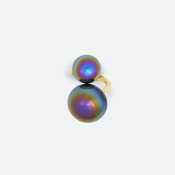 BAGUE BULLE DE NUIT "TWIST" (3 MODÈLES)