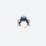 MONO EAR CUFF BULLE DE NUIT "5 PERLES"