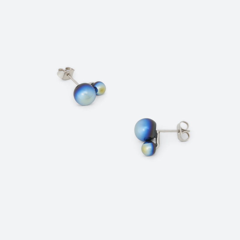 BOUCLES D'OREILLES BULLE DE NUIT "DUO" (2 MODÈLES)
