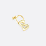 BOUCLE D'OREILLE BABYJOY UNE LETTRE