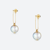 BOUCLES D'OREILLES DANS MA BULLE "NOËL" (2 TAILLES)