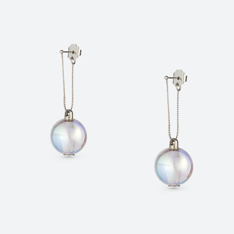 BOUCLES D'OREILLES DANS MA BULLE "NOËL" (2 TAILLES)