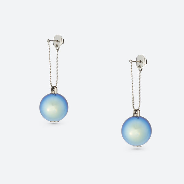 BOUCLES D'OREILLES BULLE DE NUIT "NOËL" (2 TAILLES)