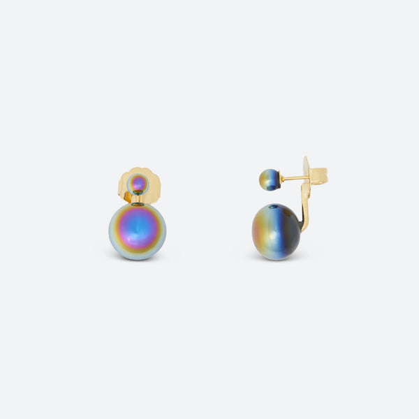 BOUCLES D'OREILLES BULLE DE NUIT "TOI & MOI" (2 MODÈLES)