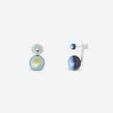 BOUCLES D'OREILLES BULLE DE NUIT "TOI & MOI" (2 MODÈLES)