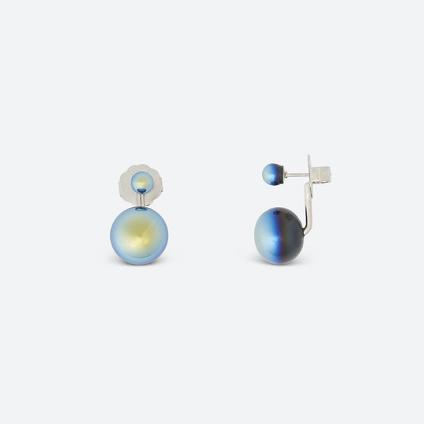 BOUCLES D'OREILLES BULLE DE NUIT "TOI & MOI" (2 MODÈLES)