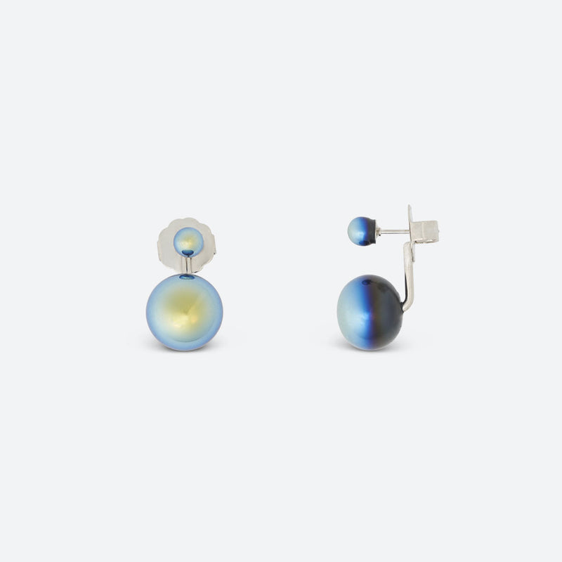 BOUCLES D'OREILLES BULLE DE NUIT "TOI & MOI" (2 MODÈLES)