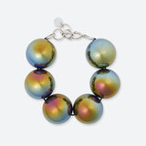 BRACELET BULLE DE NUIT "6 PERLES"