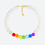 COLLIER BUBBLE TEA - La Môme Bijou - BT24 BUBBLE TEA collier Necklace necklaces PRIDE STACK XMAS23
