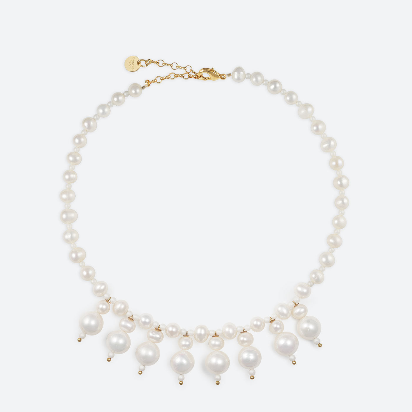 ZENITH” PEARL NECKLACE – La Môme Bijou