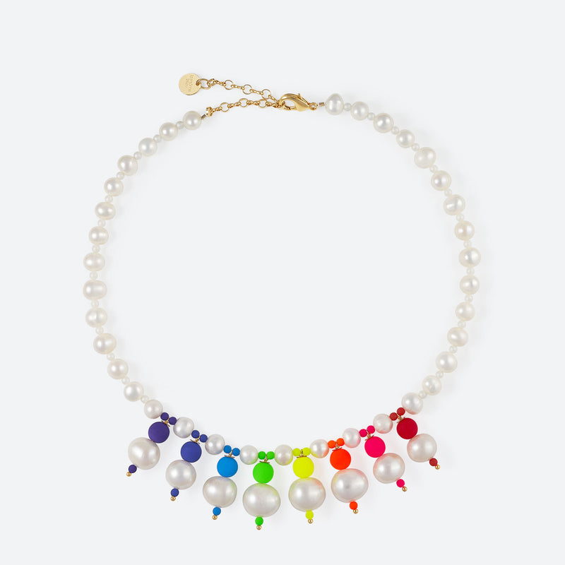 COLLIER EN PERLES "ZENITH" - La Môme Bijou - collier Necklace perle SUNSET