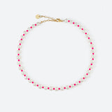 COLLIER EN PERLES - La Môme Bijou - collier Necklace perle PRIDE STACK SUNSET